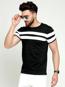 Black Striped T-Shirt